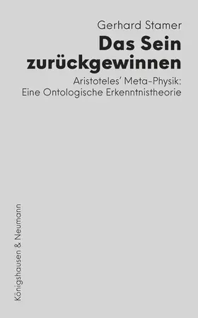 Stamer |  Das Sein zurückgewinnen | Buch |  Sack Fachmedien