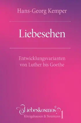 Kemper |  Liebesehen | Buch |  Sack Fachmedien