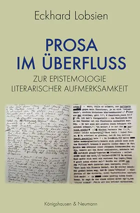 Lobsien |  Prosa im Überfluss | eBook | Sack Fachmedien