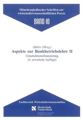 Müller |  Aspekte zur Bankbetriebslehre II | Buch |  Sack Fachmedien