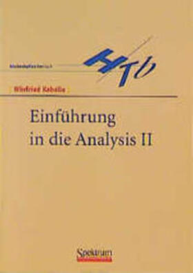 Kaballo |  Einführung in die Analysis II | Buch |  Sack Fachmedien