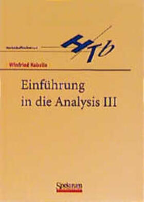 Kaballo |  Einführung in die Analysis III | Buch |  Sack Fachmedien