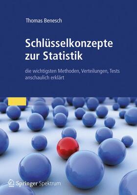 Benesch |  Schlüsselkonzepte zur Statistik | Buch |  Sack Fachmedien