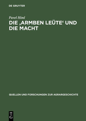 Himl |  Die 'armben Leüte' und die Macht | Buch |  Sack Fachmedien