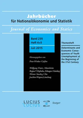 Fitzenberger / Pfeiffer / Gürtzgen |  Determinants and Economic Consequences of Youth Unemployment at the Beginning of the 21st Century | Buch |  Sack Fachmedien