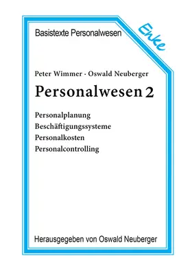 Neuberger / Wimmer |  Personalwesen 2 | Buch |  Sack Fachmedien