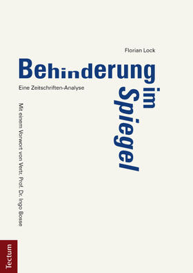 Lock |  Behinderung im "Spiegel" | Buch |  Sack Fachmedien