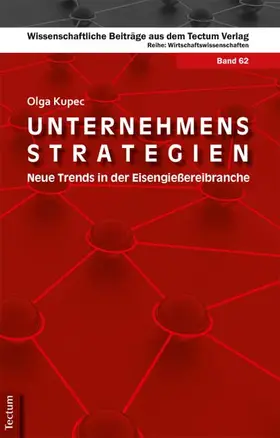 Kupec | Unternehmensstrategien | Buch | 978-3-8288-2825-4 | sack.de