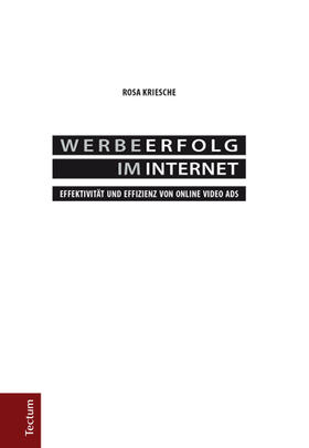 Kriesche |  Werbeerfolg im Internet | Buch |  Sack Fachmedien