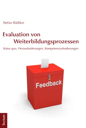 Rädiker |  Evaluation von Weiterbildungsprozessen | Buch |  Sack Fachmedien