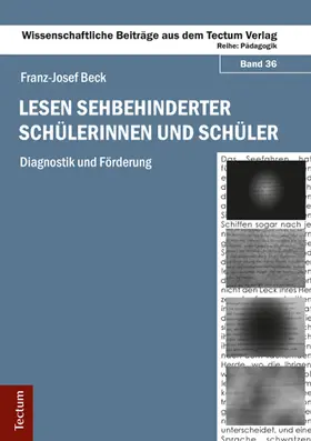 Beck |  Lesen sehbehinderter Schülerinnen und Schüler | Buch |  Sack Fachmedien