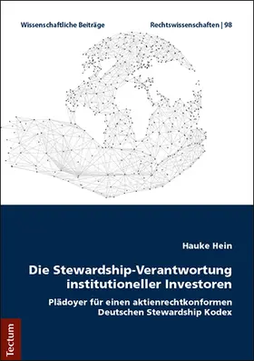 Hein |  Die Stewardship-Verantwortung institutioneller Investoren | Buch |  Sack Fachmedien