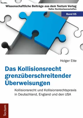 Ette |  Das Kollisionsrecht grenzüberschreitender Überweisungen | eBook | Sack Fachmedien