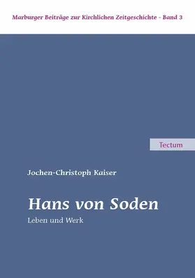 Kaiser | Hans von Soden | E-Book | sack.de