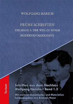 Harich |  Frühe Schriften | eBook | Sack Fachmedien