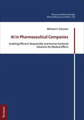 Gleixner |  AI in Pharmaceutical Companies | eBook | Sack Fachmedien