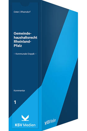 Oster / Rheindorf |  Gemeindehaushaltsrecht Rheinland-Pfalz - Kommunale Doppik - | Loseblattwerk |  Sack Fachmedien
