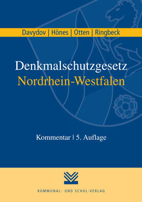 Davydov / Hönes / Otten |  Denkmalschutzgesetz Nordrhein-Westfalen | Buch |  Sack Fachmedien