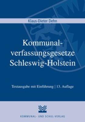  Kommunalverfassungsgesetze Schleswig-Holstein | Buch |  Sack Fachmedien