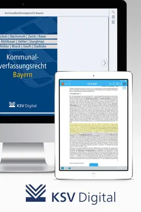  Kommunalverfassungsrecht Bayern (digital) | Datenbank |  Sack Fachmedien