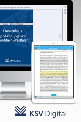  Krankenhausgestaltungsgesetz Nordrhein-Westfalen (digital) | Datenbank |  Sack Fachmedien