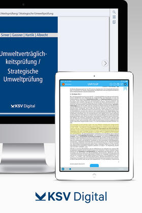  Umweltverträglichkeitsprüfung (UVP) / Strategische Umweltprüfung (SUP) (digital) | Datenbank |  Sack Fachmedien