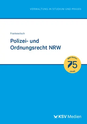 Frankewitsch | Polizei- und Ordnungsrecht NRW | Buch | 978-3-8293-1916-4 | sack.de