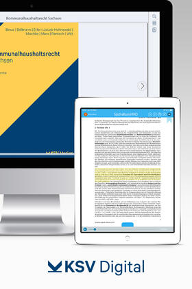  Kommunalhaushaltsrecht Sachsen (digital) | Datenbank |  Sack Fachmedien