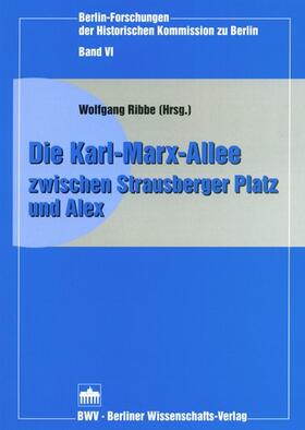 Ribbe |  Die Karl-Marx-Allee zwischen Strausberger Platz und Alex | Buch |  Sack Fachmedien