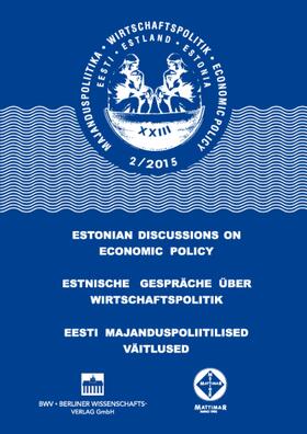  Estnische Gespräche über Wirtschaftspolitik 2/2015 | eBook | Sack Fachmedien