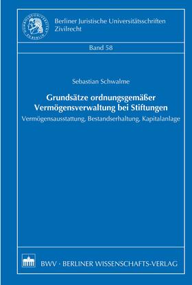 Schwalme |  Grundsätze ordnungsgemäßer Vermögensverwaltung bei Stiftungen | eBook | Sack Fachmedien
