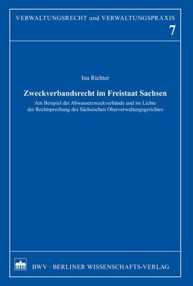 Richter |  Zweckverbandsrecht im Freistaat Sachsen | eBook | Sack Fachmedien