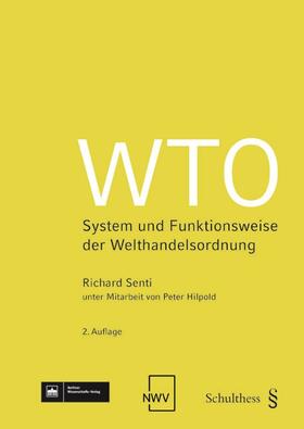 Senti / Hilpold |  WTO | Buch |  Sack Fachmedien