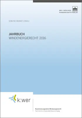 Brandt |  Jahrbuch Windenergierecht 2016 | Buch |  Sack Fachmedien