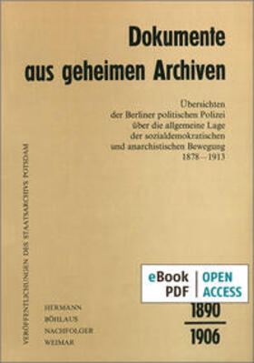 Wissenschafts-Verlag |  Dokumente aus geheimen Archiven | eBook | Sack Fachmedien