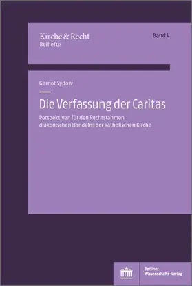 Sydow |  Die Verfassung der Caritas | Buch |  Sack Fachmedien