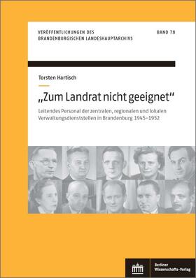 Hartisch |  "Zum Landrat nicht geeignet“ | Buch |  Sack Fachmedien