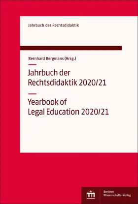 Bergmans |  Jahrbuch der Rechtsdidaktik 2020/21 | Buch |  Sack Fachmedien