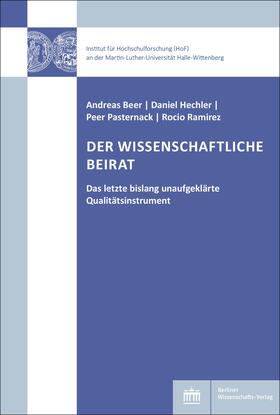 Beer / Hechler / Pasternack |  Der Wissenschaftliche Beirat | Buch |  Sack Fachmedien