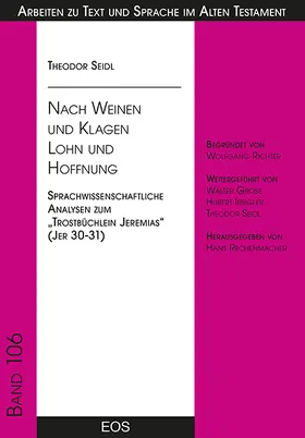 Seidl |  Nach Weinen und Klagen Lohn und Hoffnung | Buch |  Sack Fachmedien