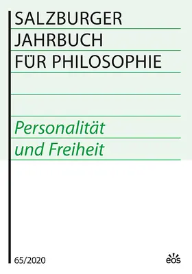 Bauer / Darge / Schmidinger |  Salzburger Jahrbuch für Philosophie 65 (2020) | Buch |  Sack Fachmedien