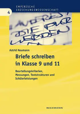 Neumann |  Briefe schreiben in Klasse 9 und 11 | Buch |  Sack Fachmedien