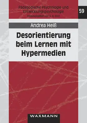 Heiß |  Desorientierung beim Lernen mit Hypermedien | Buch |  Sack Fachmedien