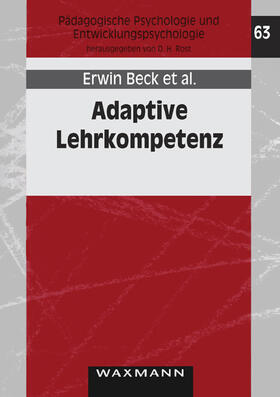 Beck / Baer / Guldimann |  Adaptive Lehrkompetenz | Buch |  Sack Fachmedien