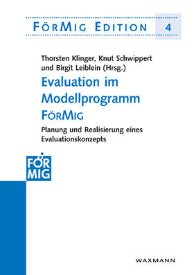 Klinger / Schwippert / Leiblein |  Evaluation im Modellprogramm FörMig | Buch |  Sack Fachmedien