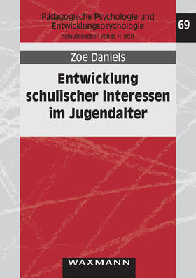 Daniels |  Entwicklung schulischer Interessen im Jugendalter | Buch |  Sack Fachmedien