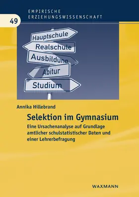 Hillebrand |  Selektion im Gymnasium | Buch |  Sack Fachmedien