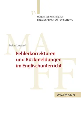 Lenhard |  Fehlerkorrekturen und Rückmeldungen im Englischunterricht | Buch |  Sack Fachmedien