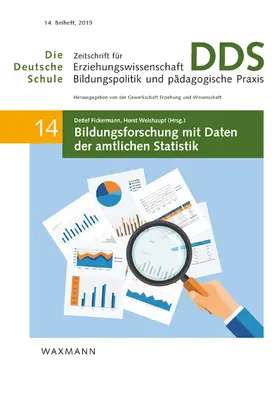 Fickermann / Weishaupt |  Bildungsforschung mit Daten der amtlichen Statistik | Buch |  Sack Fachmedien