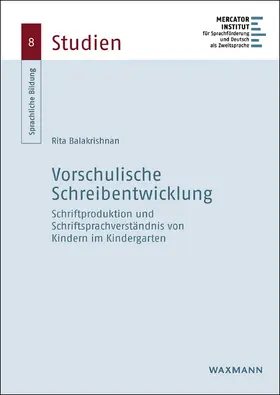 Balakrishnan |  Vorschulische Schreibentwicklung | Buch |  Sack Fachmedien